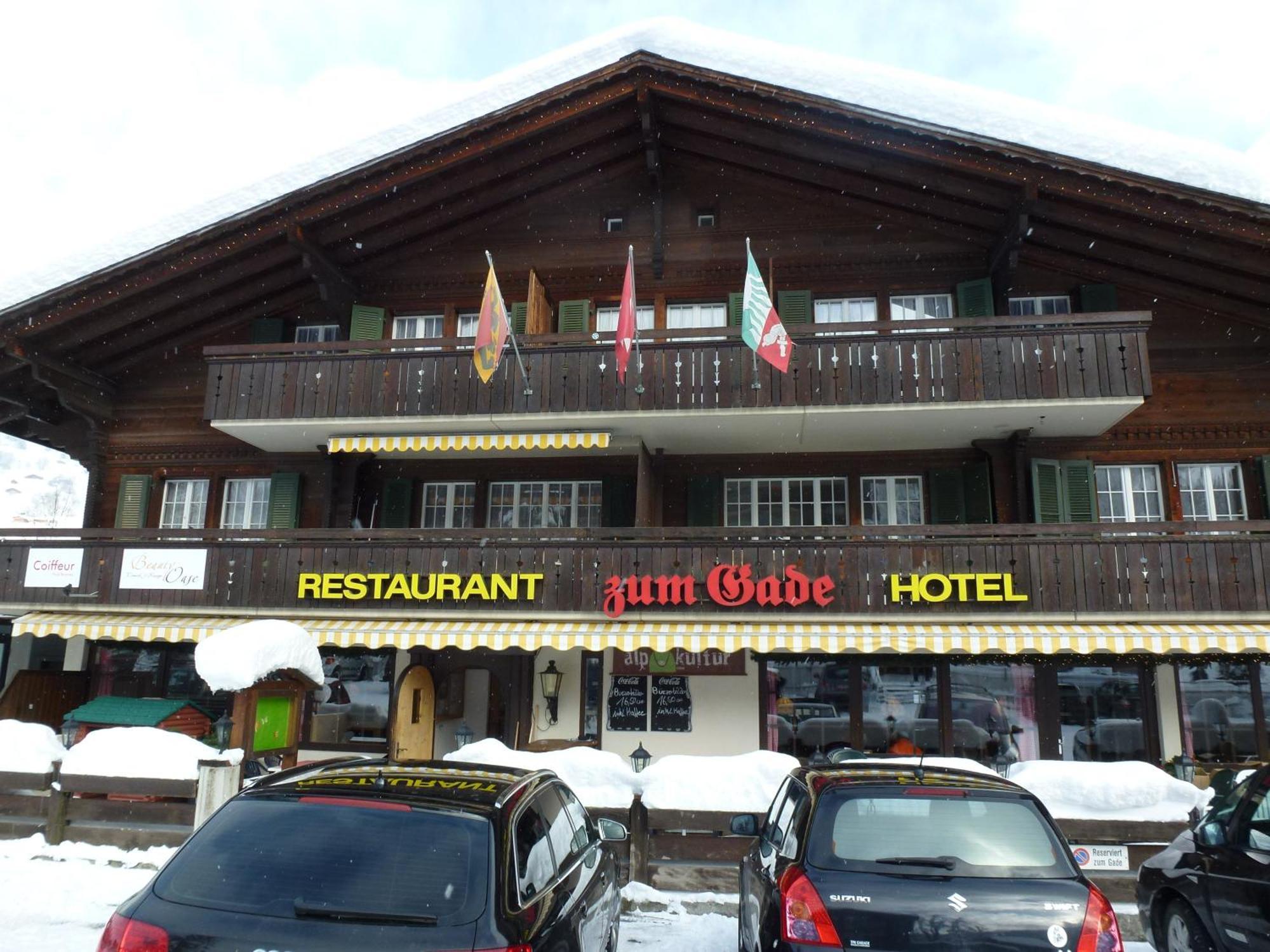 Hotel-Restaurant Zum Gade Lenk im Simmental Extérieur photo